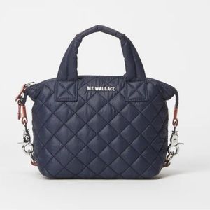 MZ Wallace navy small Sutton deluxe